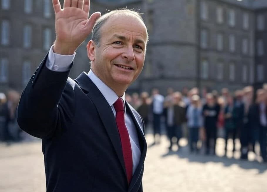 അയർലൻഡ് പ്രധാനമന്ത്രി മൈക്കിൾ മാർട്ടിന്റെ CORK ഓഫീസിന് നേരെ വീണ്ടും ആക്രമണം; ചുവരുകളിൽ ‘രാജ്യദ്രോഹി’ എന്ന് ചുവരെഴുത്ത്