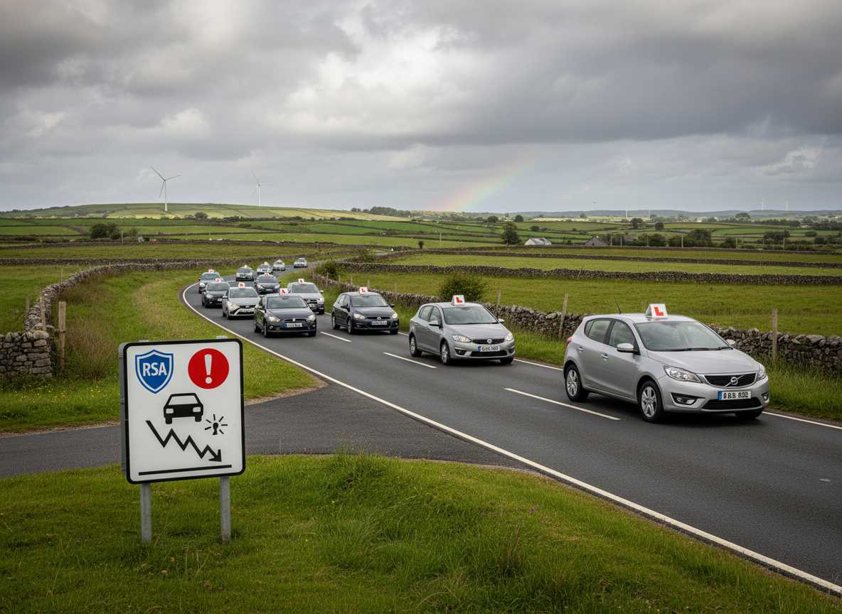 അയർലൻഡിലെ റോഡുകളിലേക്ക് 12,000 പുതിയ 'L' പ്ലേറ്റ് ഡ്രൈവർമാർ; RSA സുരക്ഷാ ആശങ്കകൾ ഉയർത്തി