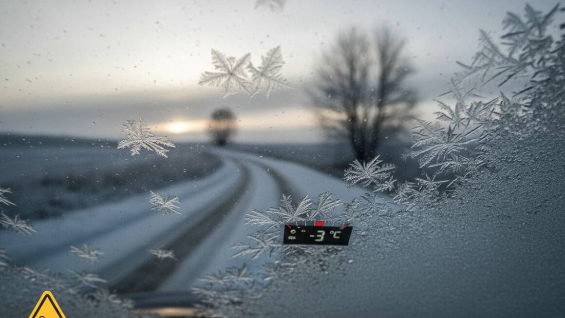 താപനില -3°C-ലേക്ക്, മെറ്റ് ഏറാൻ  പത്ത് കൗണ്ടികൾക്ക് യെല്ലോ വാണിംഗ് പുറപ്പെടുവിച്ചു.