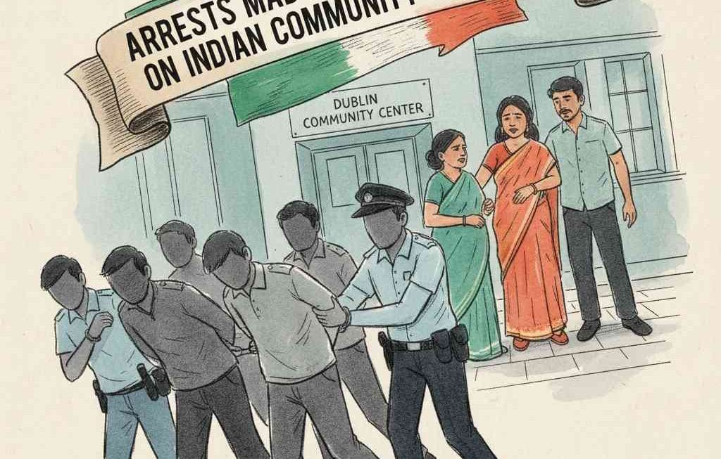 അയർലൻഡിൽ ഇന്ത്യൻ സമൂഹത്തിനെതിരായ വംശീയ ആക്രമണങ്ങളിൽ അറസ്റ്റുകൾ രേഖപ്പെടുത്തി.