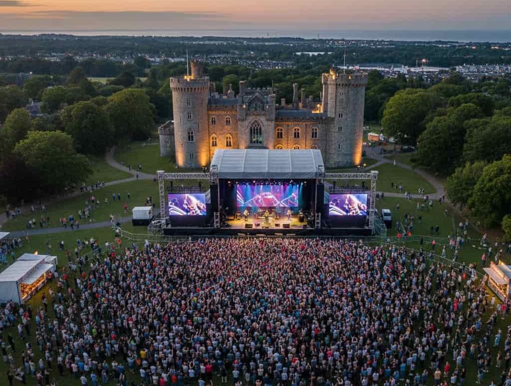 കാറ്റി പെറിയുടെ ‘റോർ’ ശബ്ദം ഡബ്ലിനിലെ മാലഹൈഡ് കാസ്റ്റിലിൽ! സംഗീത പ്രേമികൾക്ക് ആവേശം