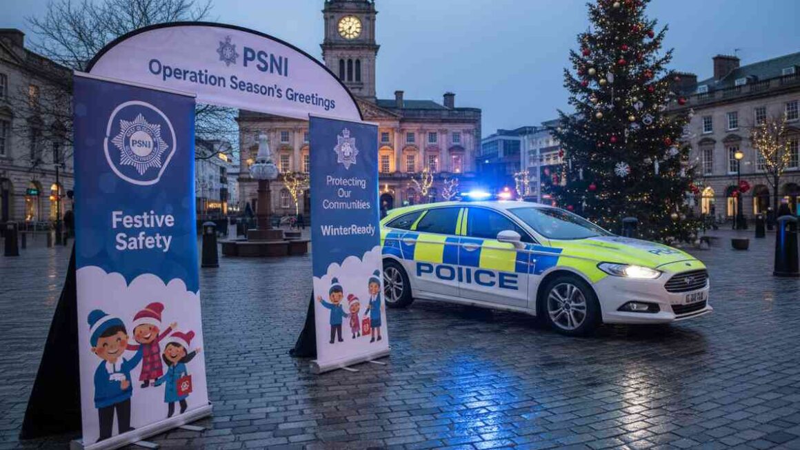PSNI, നോർത്തേൺ അയർലൻഡിലുടനീളം ഉത്സവകാല സുരക്ഷാ പ്രചാരണം ലക്ഷ്യമിട്ട് ‘Operation Season’s Greetings’ ആരംഭിച്ചു.