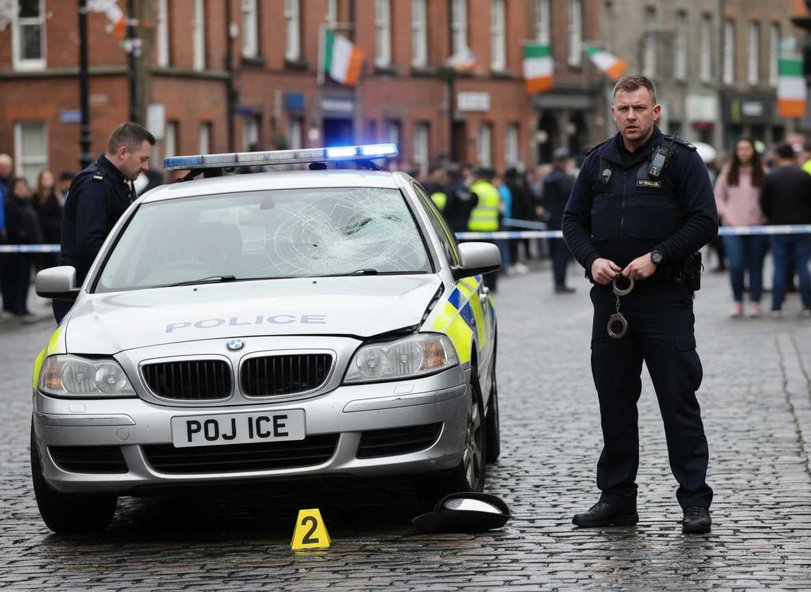 ബെൽഫാസ്റ്റ് തെരുവ് കവർച്ചാക്കേസ് പ്രതി പോലീസുകാരനെ ആക്രമിച്ചു, വാഹനം തകർത്തു; പുതിയ കുറ്റങ്ങൾ ചുമത്തി.