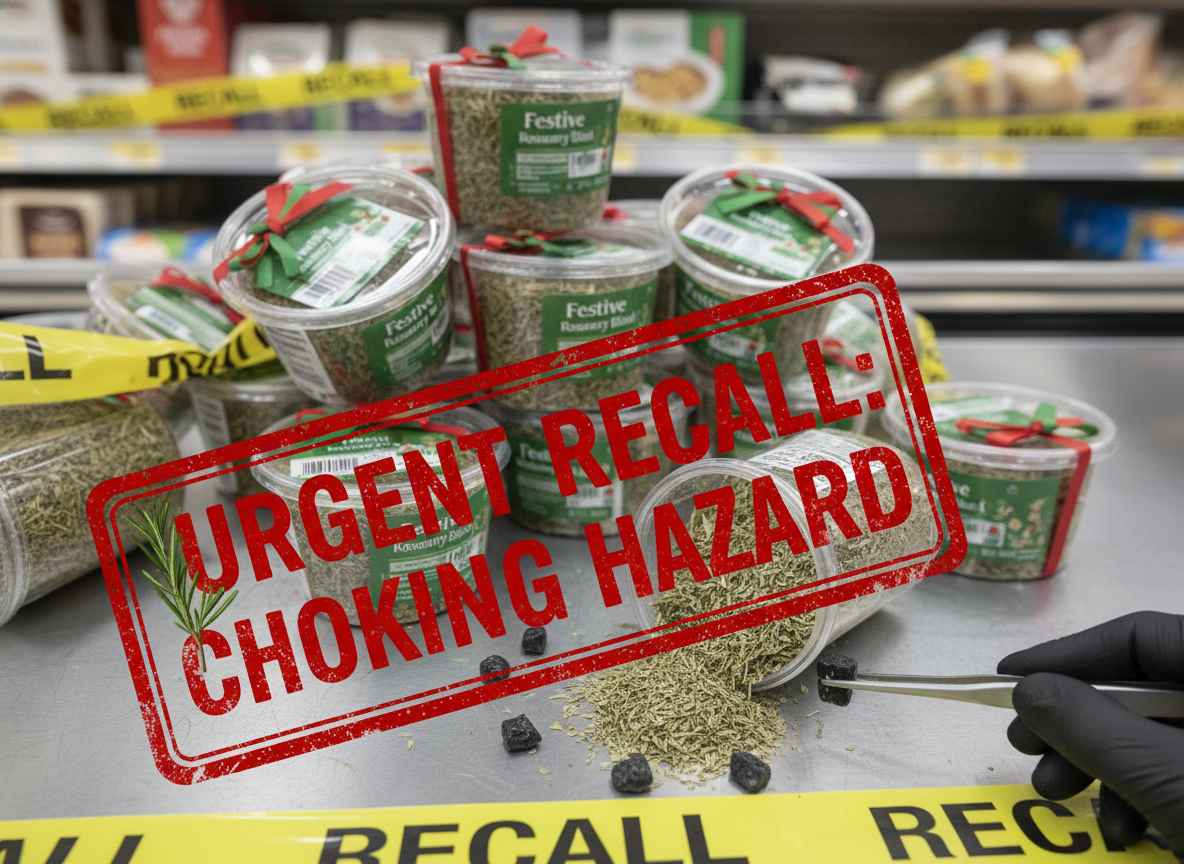 ശ്വാസംമുട്ടലിന് കാരണമാകുമെന്ന ഭയത്തെത്തുടർന്ന്, ജനപ്രിയമായ ക്രിസ്മസ് സസ്യമായ സേജ് അടിയന്തരമായി തിരിച്ചുവിളിക്കാൻ ഉത്തരവ് പുറപ്പെടുവിച്ചു.