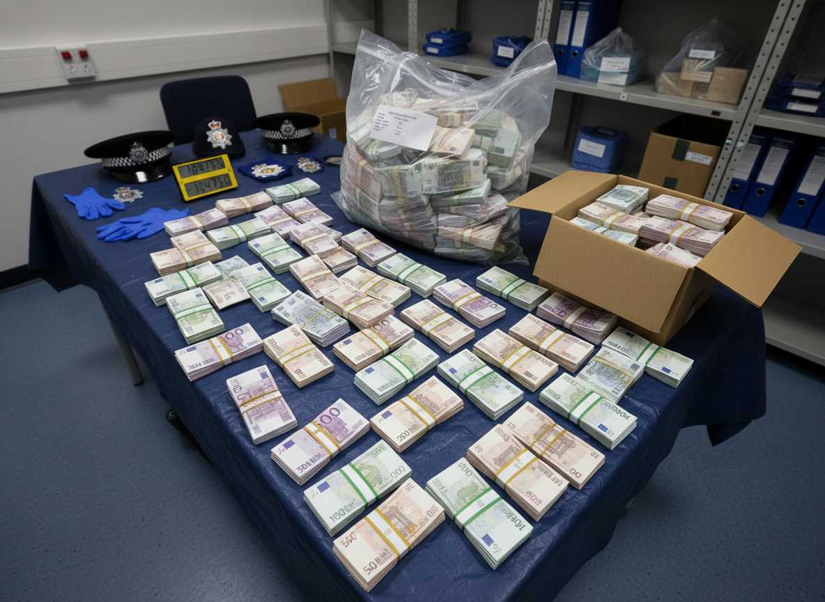 ഡബ്ലിനിൽ നടന്ന പ്രധാനപ്പെട്ട ഒരു സംഘടിത കുറ്റകൃത്യ വേട്ടയിൽ ഗാർഡൈ €1,84,750 കള്ളനോട്ട് പിടിച്ചെടുത്തു.