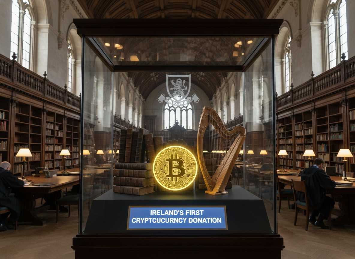 ട്രിനിറ്റി കോളേജ് ഡബ്ലിൻ, അയർലൻഡിലെ ആദ്യത്തെ ക്രിപ്‌റ്റോകറൻസി സംഭാവനയിലൂടെ ജീവകാരുണ്യ പ്രവർത്തനങ്ങൾക്ക് തുടക്കം കുറിക്കുന്നു.
