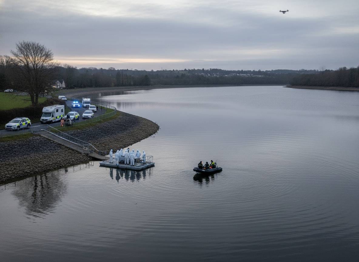 ലെയ്‌ക്‌സ്‌ലിപ്പ് റിസർവോയറിൽ മൃതദേഹം കണ്ടെത്തിയതിനെത്തുടർന്ന് അന്വേഷണം പുരോഗമിക്കുന്നു.