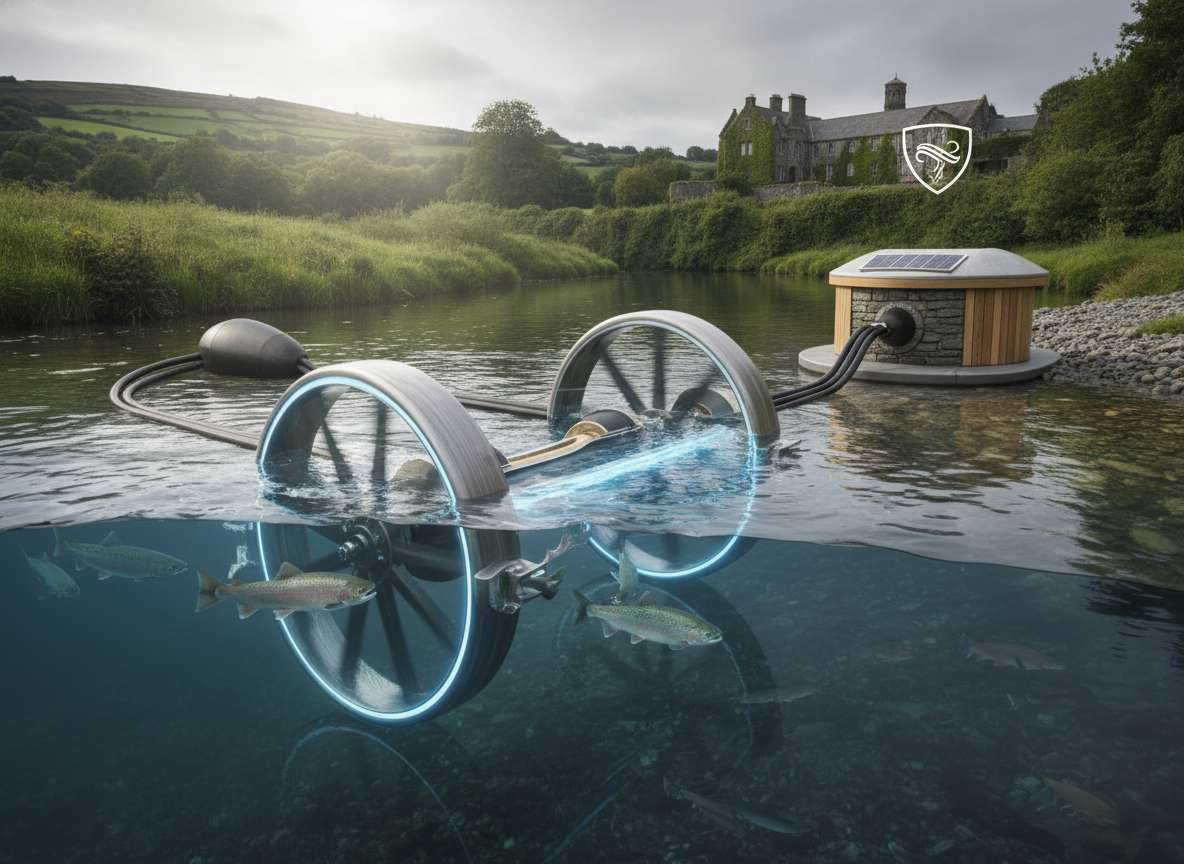 ഐറിഷ് സർവകലാശാലകൾ ഹരിത ഊർജ്ജത്തിനും നദികളുടെ പുനരുജ്ജീവനത്തിനുമായി വിപ്ലവകരമായ 'മത്സ്യ സൗഹൃദ' സാങ്കേതികവിദ്യ അനാവരണം ചെയ്തു.