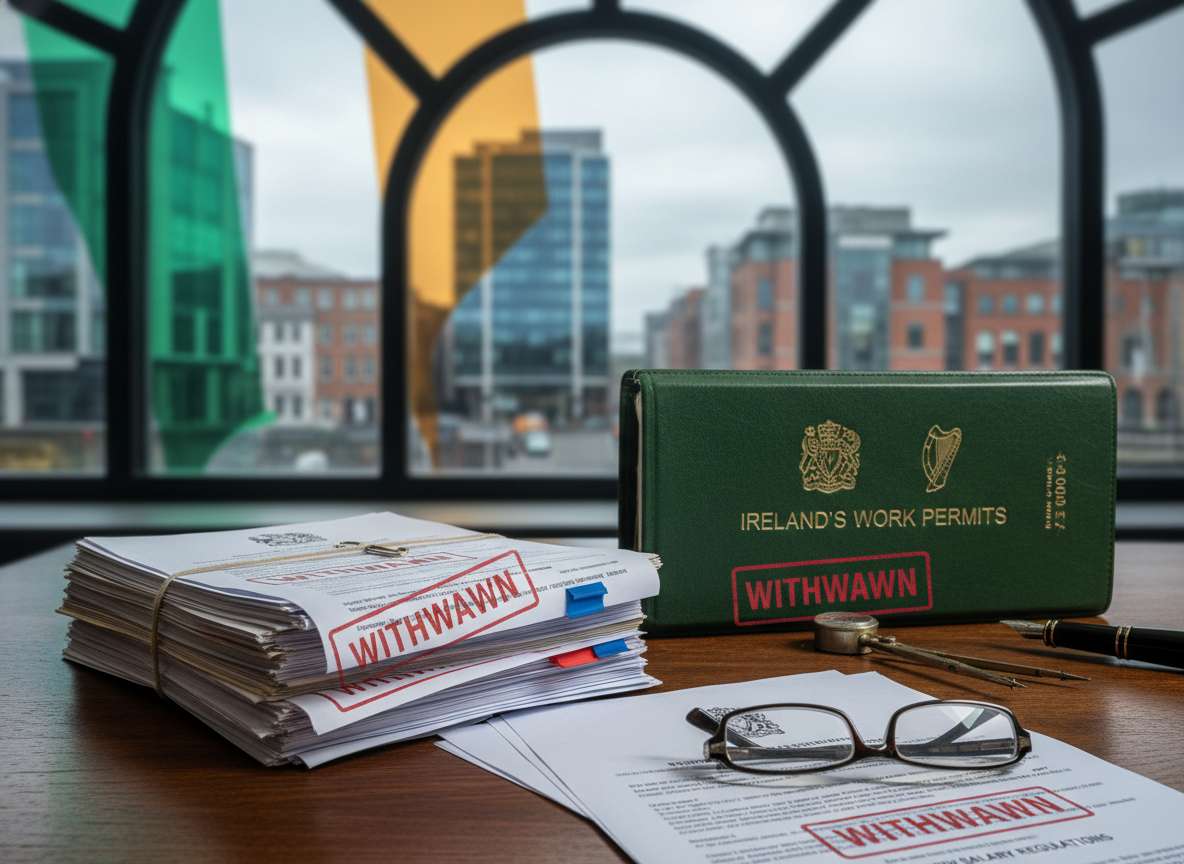 പ്രവാസിക്ക് പണി കിട്ടി തുടങ്ങിയോ? അയർലഡിൽ ഒമ്പത് മാസത്തിനുള്ളിൽ 13,000-ത്തിലധികം വർക്ക് പെർമിറ്റുകൾ റദ്ദാക്കി