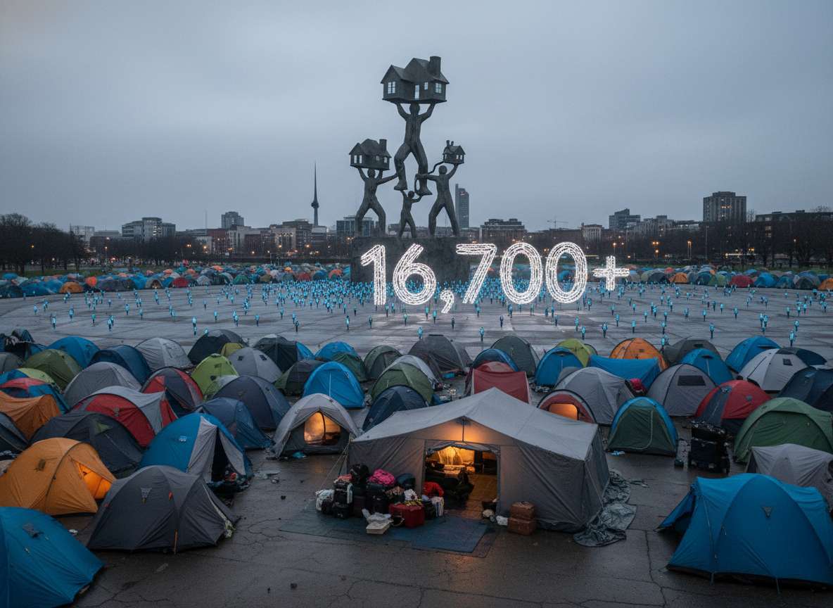 അയർലൻഡിലെ ഭവനരഹിതരുടെ പ്രതിസന്ധി സർവകാല റെക്കോർഡിൽ. 16,700-ൽ അധികം പേർ അടിയന്തര താമസസൗകര്യങ്ങളിൽ.