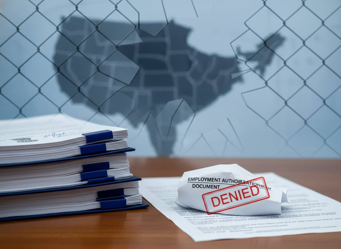 ട്രംപ് ഭരണകൂടം ഓട്ടോമാറ്റിക് വർക്ക് പെർമിറ്റ് കാലാവധി നീട്ടൽ അവസാനിപ്പിച്ചു, ഇത് H-1B പങ്കാളികളെയും ഇന്ത്യൻ കുടിയേറ്റക്കാരെയും ബാധിക്കും.