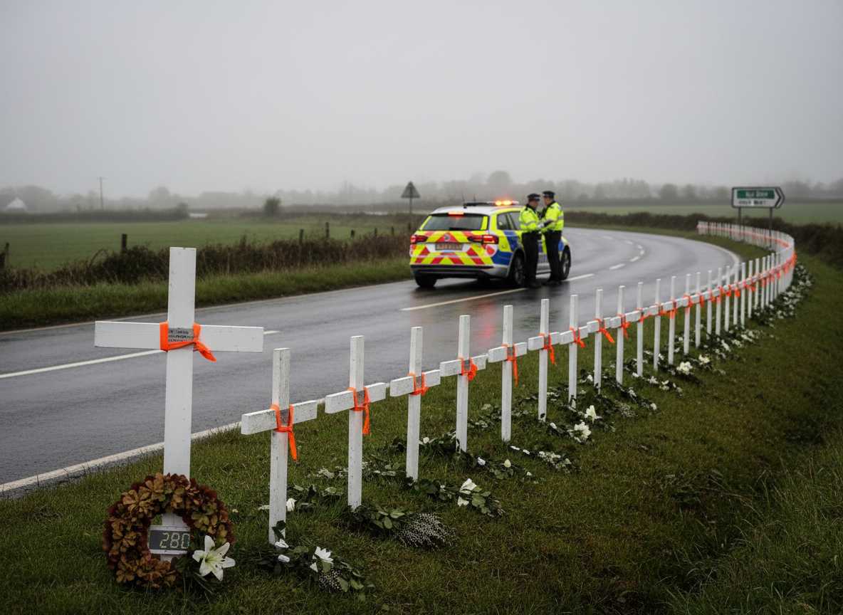 2025-ൽ അയർലണ്ടിലെ റോഡ് മരണസംഖ്യ ഇതിനകം 2024-ലെ ആകെ മരണസംഖ്യയെ മറികടന്നു