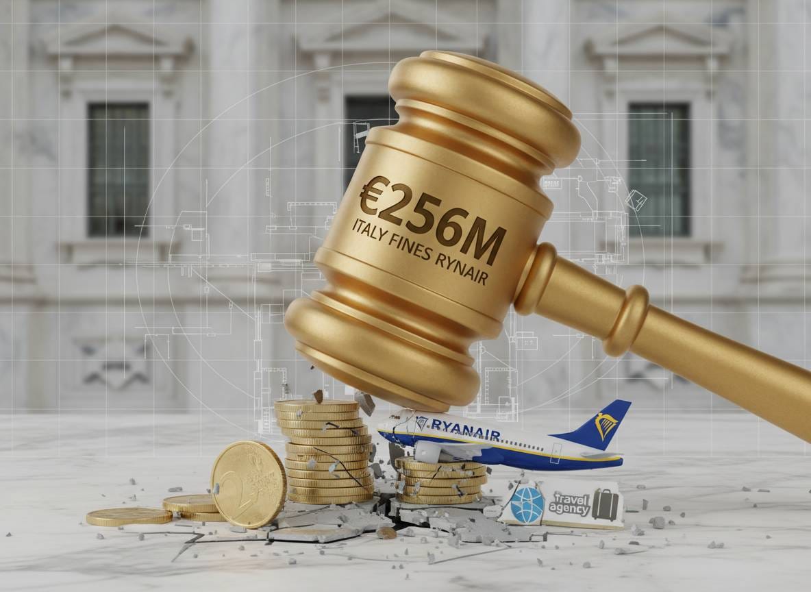 €256M കനത്ത പിഴ: ട്രാവൽ ഏജൻസികളെ തടഞ്ഞതിന് Ryanair-ന് ഇറ്റലി പിഴ ചുമത്തി