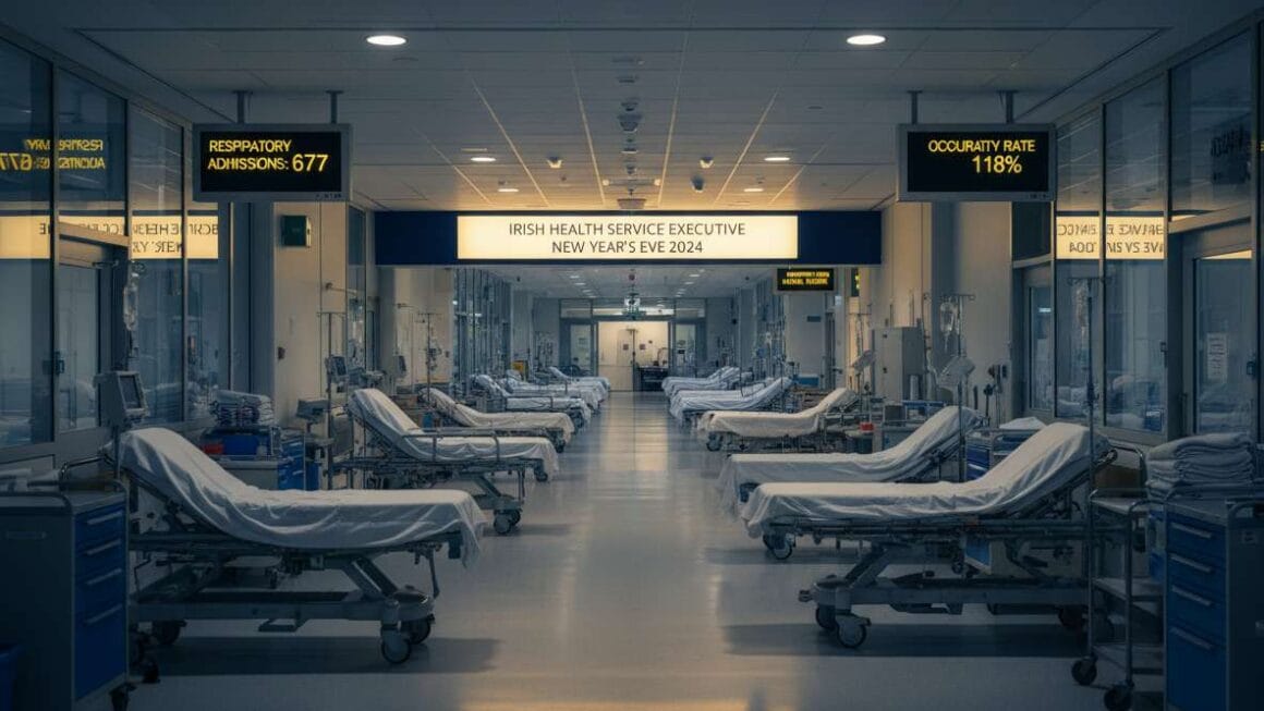 പുതുവർഷം ആസന്നമായിരിക്കെ 677 ശ്വാസകോശ രോഗികളെ പ്രവേശിപ്പിച്ചതായി HSE റിപ്പോർട്ട്.