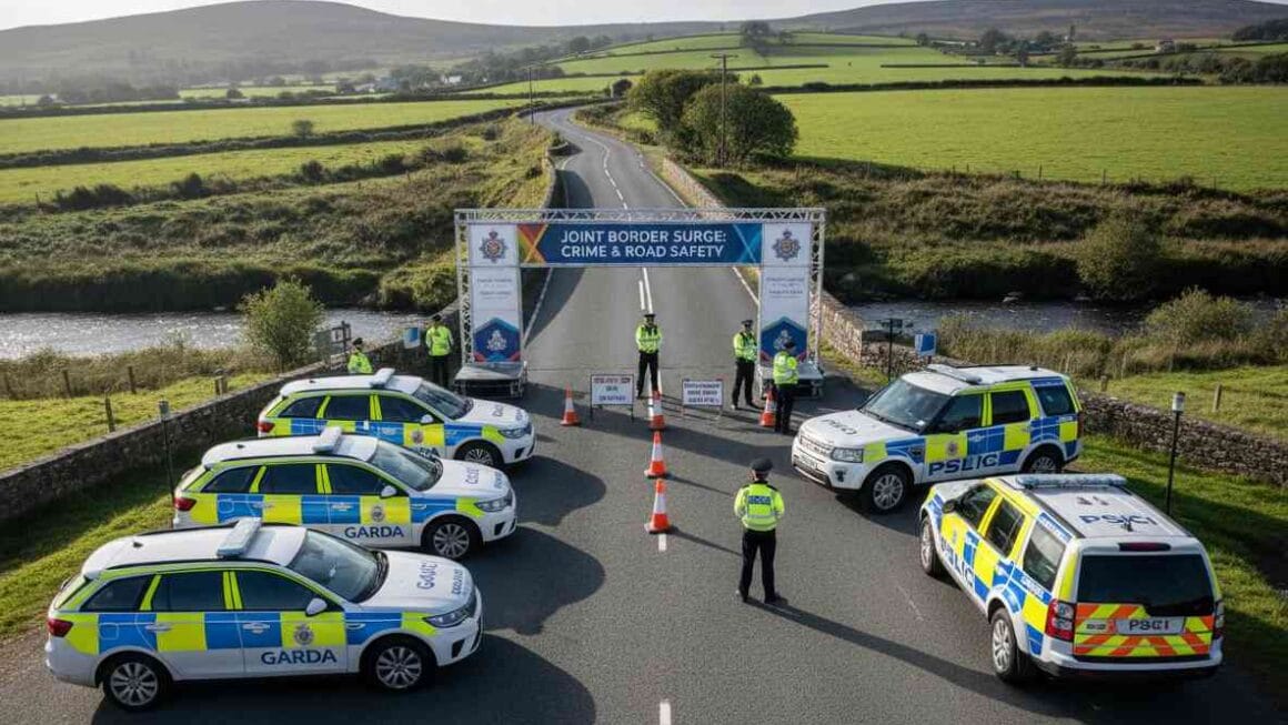 Gardaí ഉം PSNI ഉം  അതിർത്തിയിൽ വിപുലമായ ഓപ്പറേഷൻ ആരംഭിച്ചു.