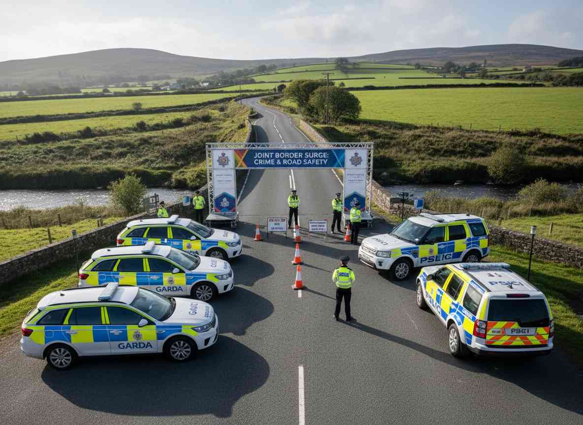 Gardaí ഉം PSNI ഉം അതിർത്തിയിൽ വിപുലമായ ഓപ്പറേഷൻ ആരംഭിച്ചു.