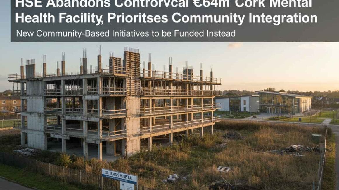 HSE വിവാദമായ €64m കോർക്ക് മാനസികാരോഗ്യ കേന്ദ്രം ഉപേക്ഷിക്കുന്നു