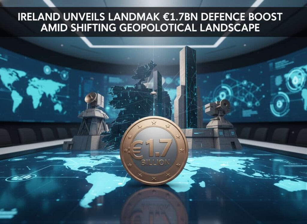 മാറിക്കൊണ്ടിരിക്കുന്ന രാഷ്ട്രീയ സാഹചര്യങ്ങൾക്കിടയിൽ അയർലൻഡ്  1.7 ബില്യൺ യൂറോയുടെ പ്രതിരോധനിക്ഷേപം പ്രഖ്യാപിച്ചു.