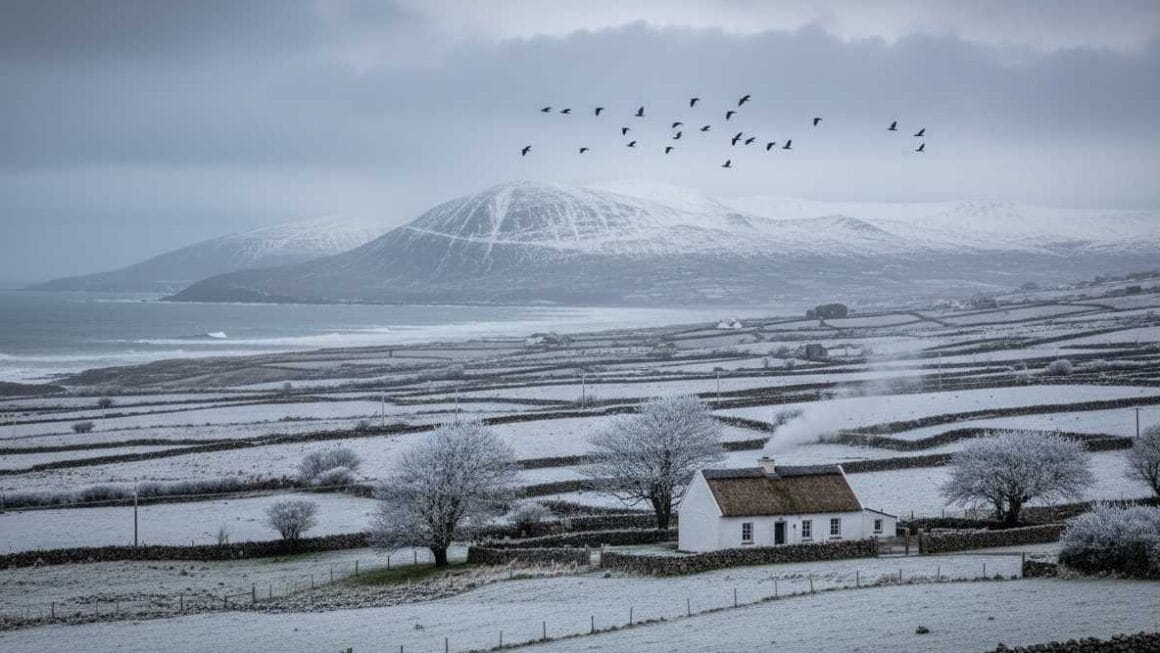 തണുത്ത ക്രിസ്മസും മഞ്ഞ് വീഴ്ചയുടെ സൂചനയും