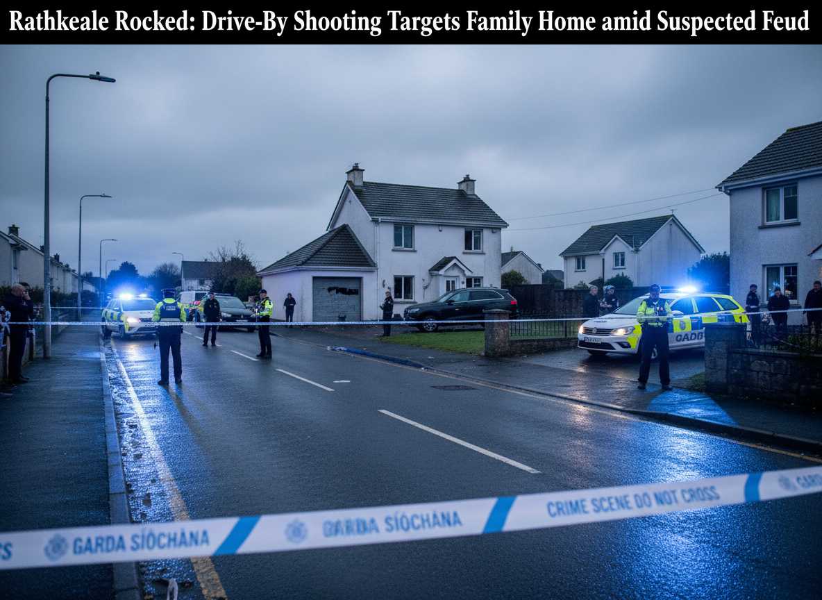 വീടിന് നേരെ കാറിൽ ഡ്രൈവ്-ബൈ വെടിവെപ്പ്