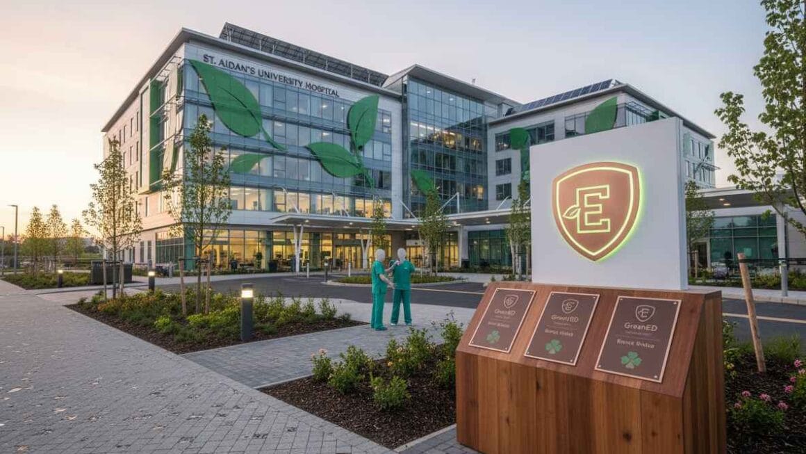 നാല് ഐറിഷ് എമർജൻസി ഡിപ്പാർട്ട്‌മെന്റുകൾ പ്രധാന സുസ്ഥിരതാ മുന്നേറ്റത്തിൽ GreenED ബ്രോൺസ് സ്റ്റാറ്റസ് നേടി.