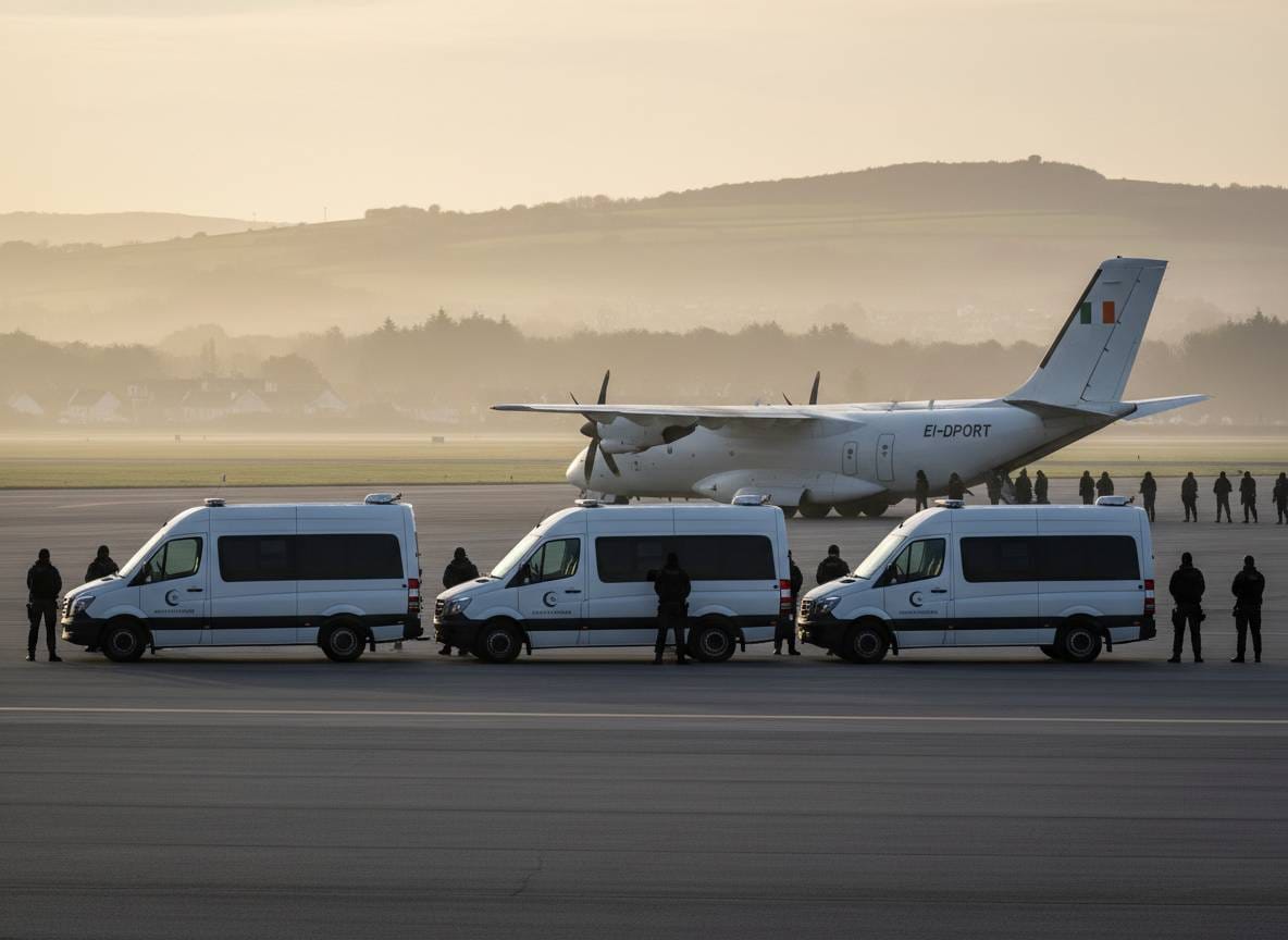 ഓപ്പറേഷൻ മൂൺറിഡ്ജ് വേട്ടയിൽ അയർലൻഡ് 25 ലൈംഗിക കുറ്റവാളികളെ നാടുകടത്തി.