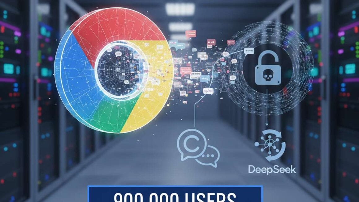 9 ലക്ഷം ഉപയോക്താക്കളിൽ നിന്ന് ChatGPT, DeepSeek ചാറ്റുകൾ വ്യാജ Chrome എക്സ്റ്റൻഷനുകൾ ചോർത്തുന്നു.
