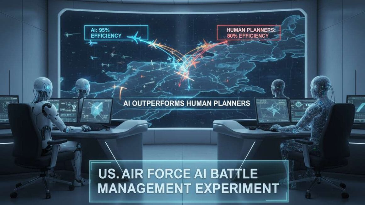 യുഎസ് വ്യോമസേനയുടെ AI മനുഷ്യ ROBO ARMY മികച്ച പ്രകടനം കാഴ്ചവെച്ചു