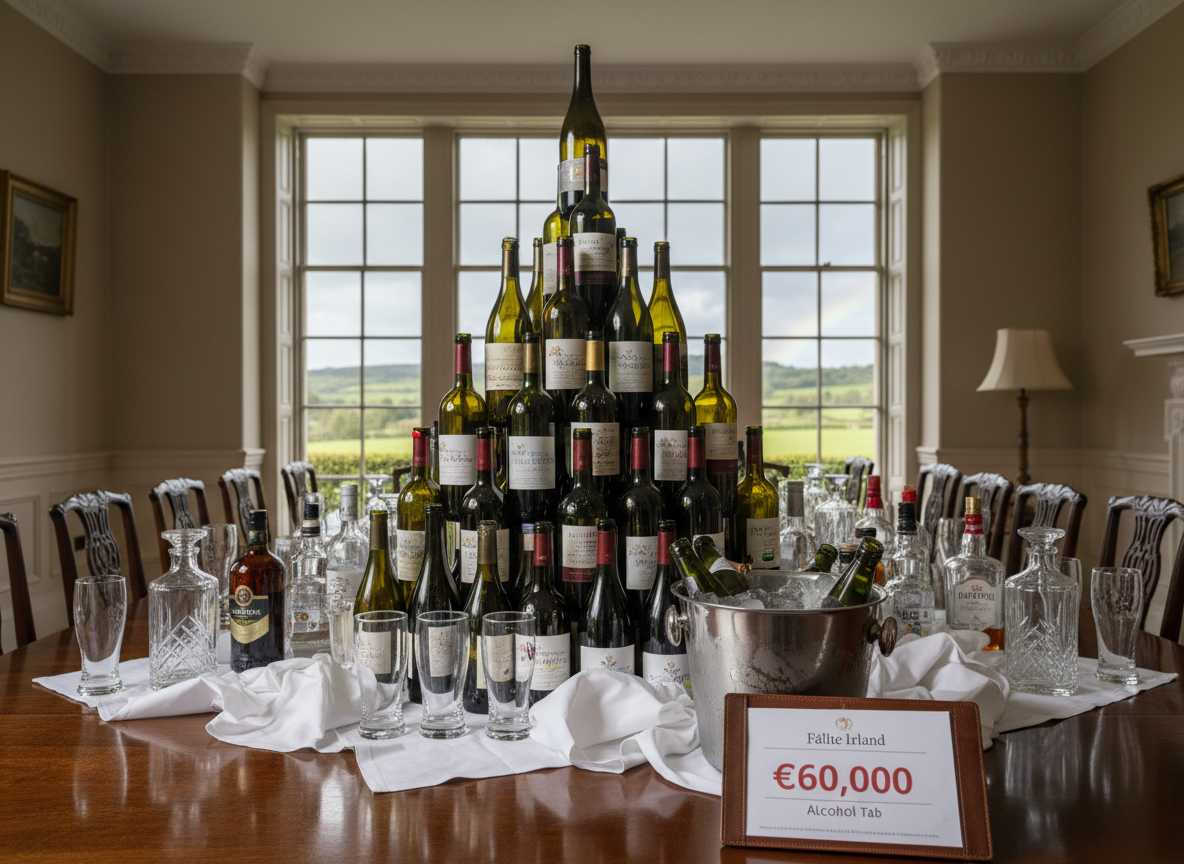 Fáilte Ireland €60,000 ടൂറിസം മാർക്കറ്റിംഗ് ഇവന്റുകളിൽ മദ്യത്തിനുവേണ്ടി മാത്രം ചിലവഴിച്ചു