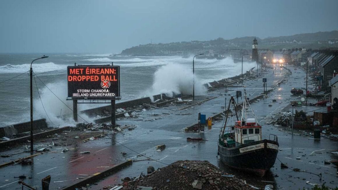 അയർലൻഡിൽ ഉടനീളം സ്റ്റോം ചന്ദ്ര ദുരിതം, Met Éireann-ന്റെ ‘വീഴ്ചയെച്ചൊല്ലി’ കടുത്ത രോഷം