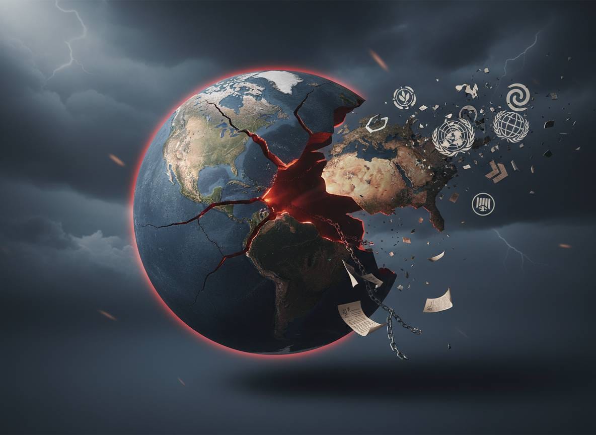 UN കാലാവസ്ഥാ ഉടമ്പടിയിൽ നിന്നും ഡസൻ കണക്കിന് അന്താരാഷ്ട്ര സംഘടനകളിൽ നിന്നും US പിന്മാറി, ട്രംപിന് ആഗോള വിമർശനങ്ങൾ