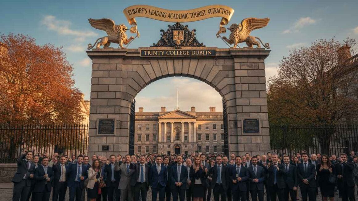 ട്രിനിറ്റി കോളേജ് ഡബ്ലിൻ യൂറോപ്പിലെ ഏറ്റവും മികച്ച അക്കാദമിക് ടൂറിസ്റ്റ് ആകർഷണം എന്ന  പദവി സ്വന്തമാക്കി.