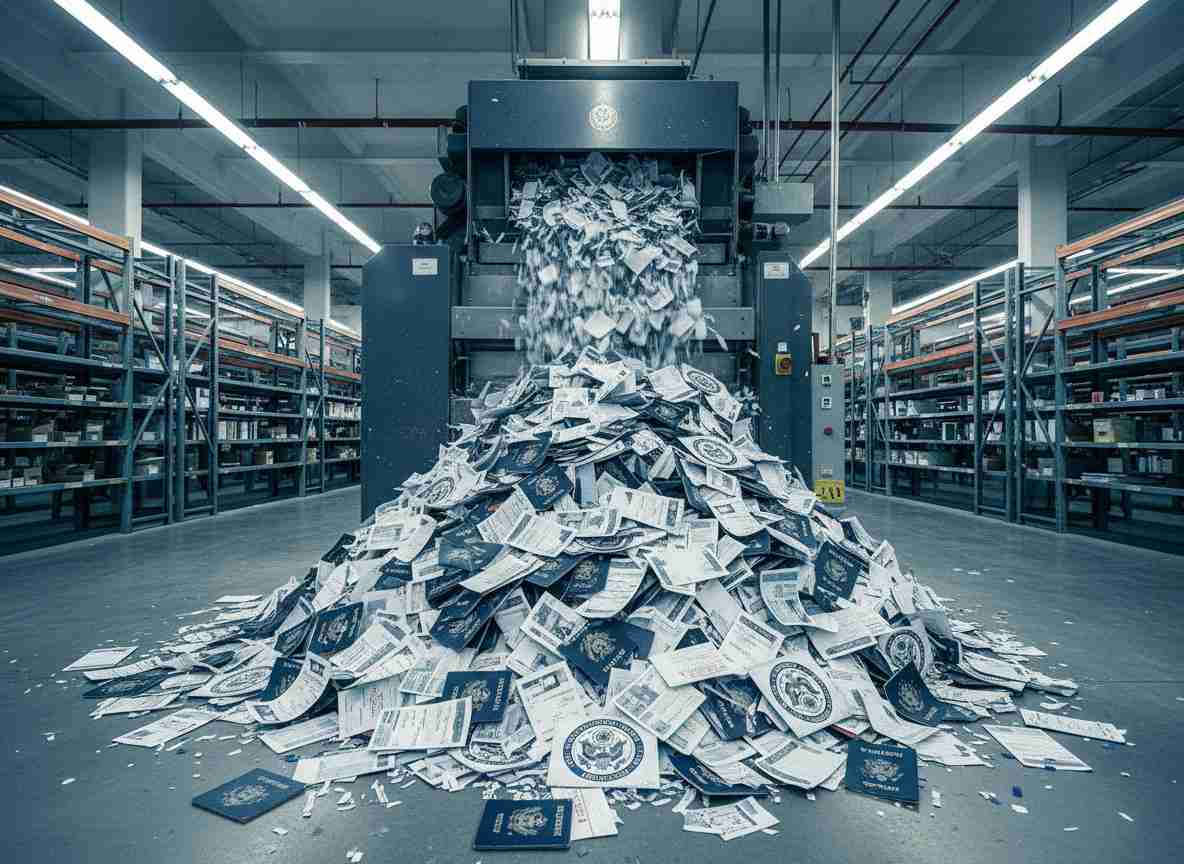 ട്രംപ് ഭരണകൂടം ഒരു ലക്ഷത്തിലധികം വിസകൾ റദ്ദാക്കി.