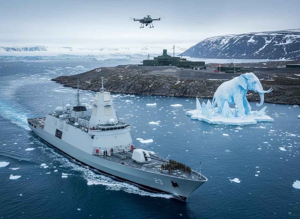 ട്രംപിന്റെ ഗ്രീൻലാൻഡ് തന്ത്രം ആർട്ടിക് സംഘർഷങ്ങൾ ആളിക്കത്തിക്കുന്നു, ഡാനിഷ് സൈനിക വിന്യാസത്തിന് വഴിയൊരുക്കുന്നു.