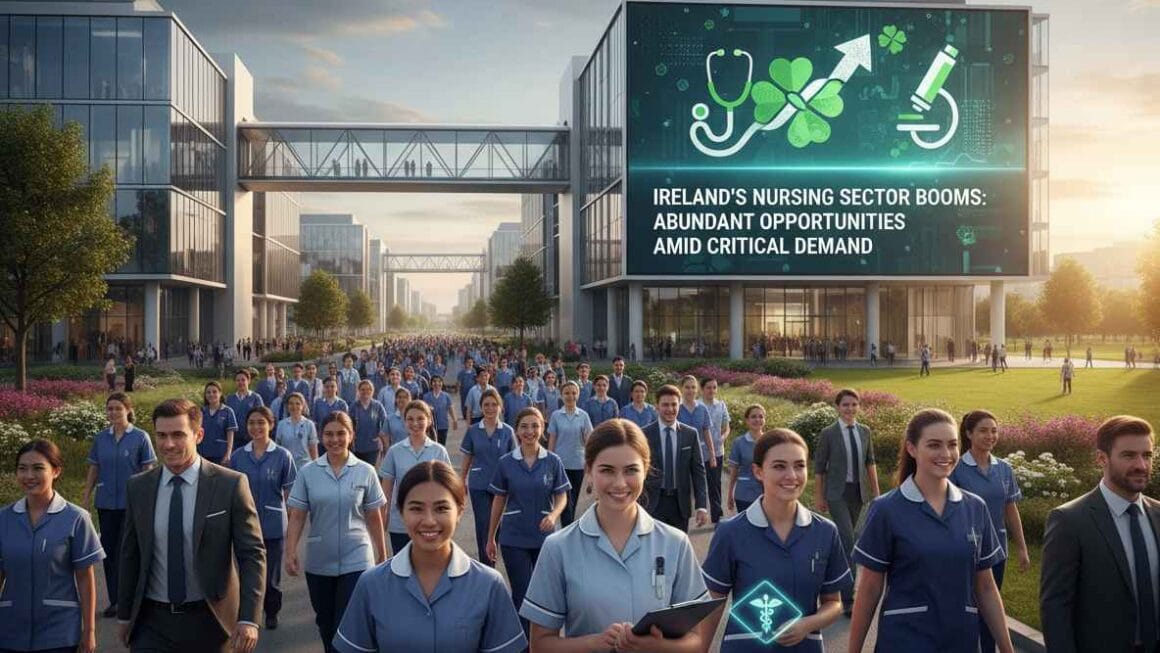 അയർലൻഡിന്റെ നഴ്സിംഗ് മേഖല അഭിവൃദ്ധി പ്രാപിക്കുന്നു: ധാരാളം അവസരങ്ങൾ