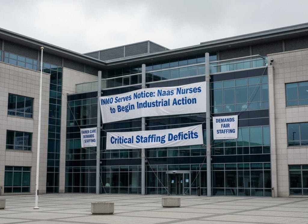 ജീവനക്കാരുടെ എണ്ണത്തിലെ ഗുരുതരമായ കുറവിനെത്തുടർന്ന് Naas നഴ്സുമാർ സമര നടപടി ആരംഭിക്കും