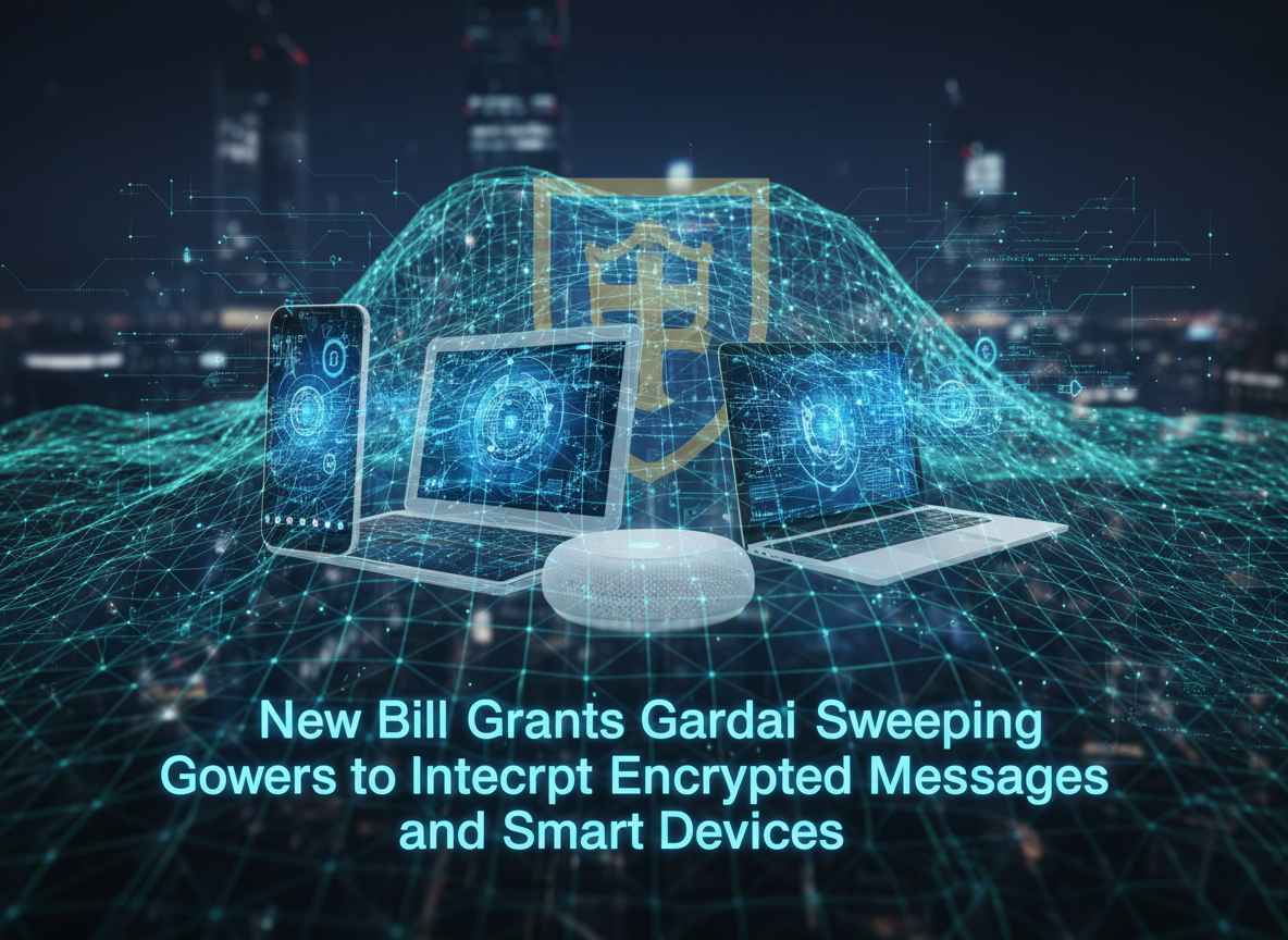 സ്മാർട്ഫോൺ സ്പൈ ചെയ്യാൻ ഗാർഡയ്ക്ക് വിപുലമായ അധികാരങ്ങൾ നൽകി അയർലൻഡിന്റെ പുതിയ ബിൽ