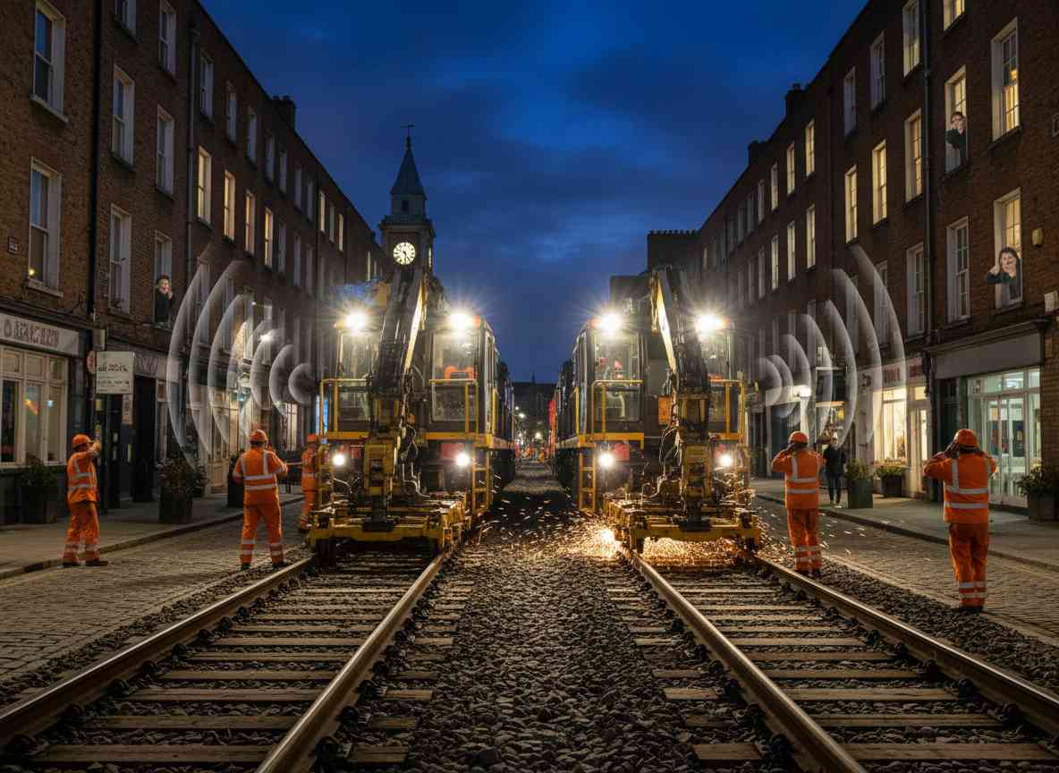 ഐറിഷ് റെയിൽ അത്യാവശ്യമായ നെറ്റ്‌വർക്ക് നവീകരണങ്ങൾ; ഡബ്ലിൻ നിവാസികൾക്ക് ശബ്ദമുഖരിതമായ രാത്രികൾ