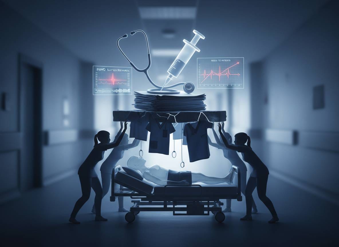 ജീവനക്കാരുടെ കുറവിനിടെ രോഗികളുടെ സുരക്ഷയെക്കുറിച്ച് ഭൂരിഭാഗം നഴ്സുമാരും മിഡ്‌വൈഫുമാരും ഭയക്കുന്നുവെന്ന് INMO സർവേ