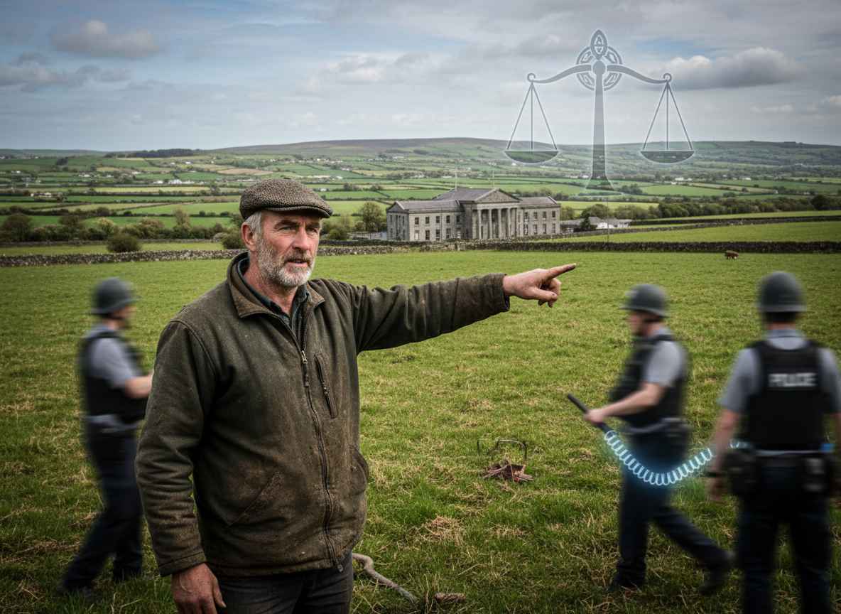 ഫാമിലെ റെയ്ഡിനിടെ ആയുധധാരികളായ പോലീസ് തന്നെ രണ്ടുതവണ ടേസർ ചെയ്തു; കർഷകൻ