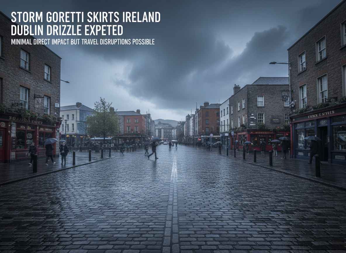 കൊടുങ്കാറ്റ് ഗൊരേറ്റി അയർലൻഡിന്റെ സമീപത്തുകൂടി കടന്നുപോകും