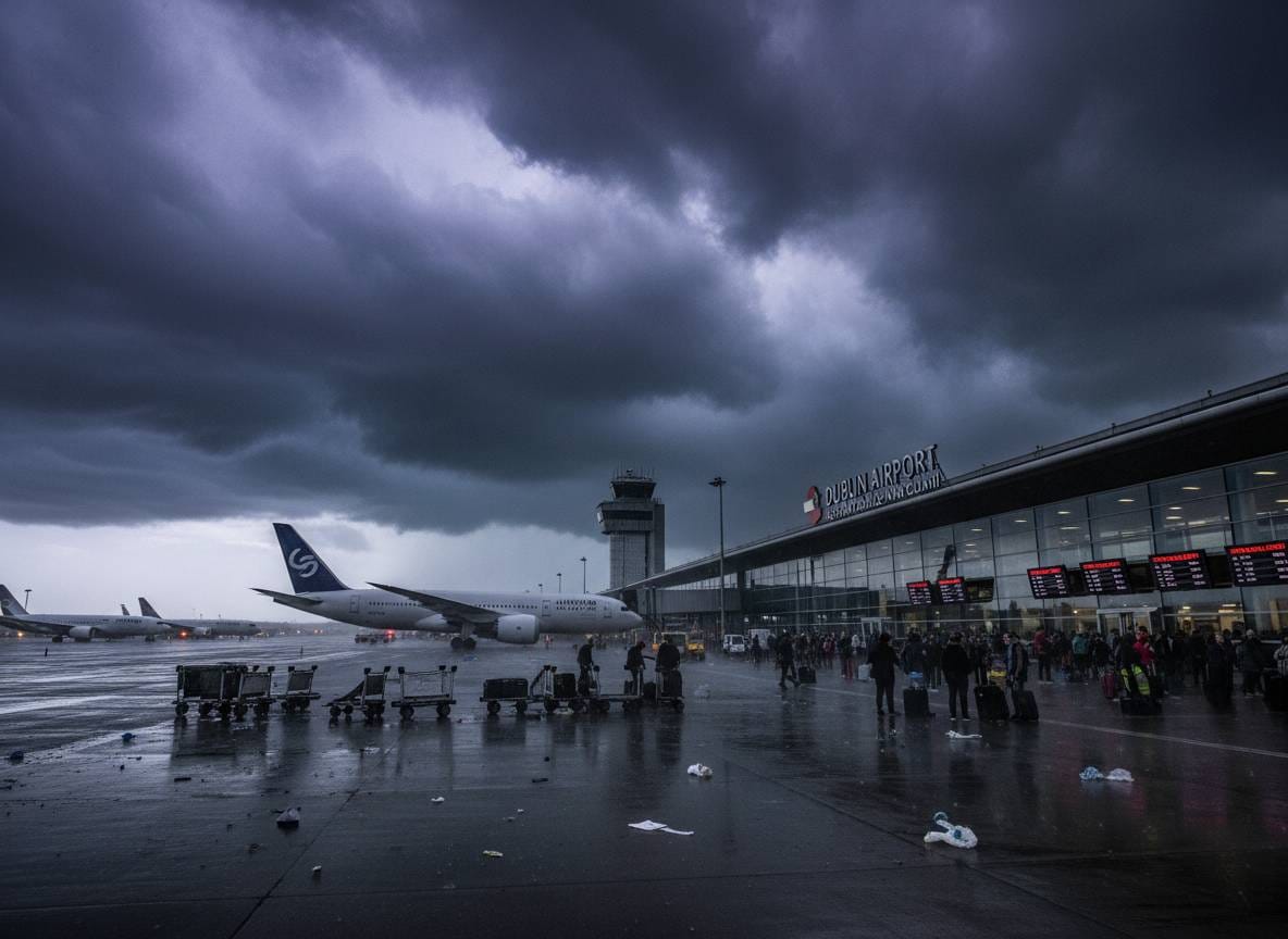 ഡബ്ലിൻ എയർപോർട്ടിൽ വ്യാപകമായ യാത്രാ കുഴപ്പങ്ങൾ