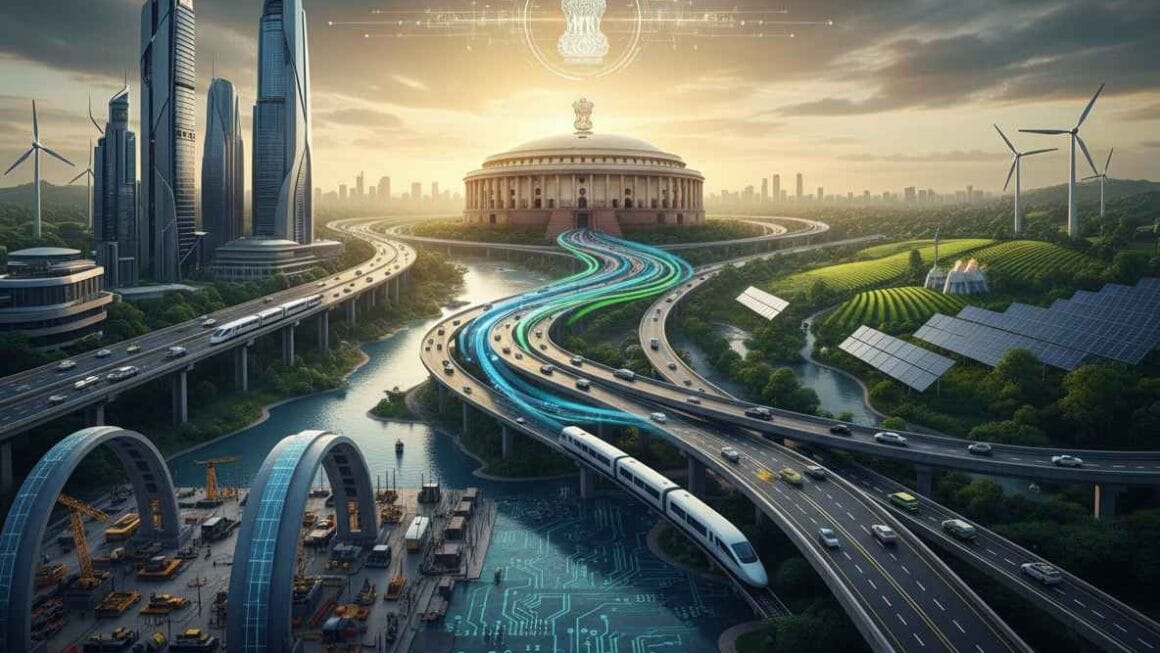 ഇന്ത്യയുടെ 2026-27 ‘വികസിത ഭാരത്’ ബജറ്റ്: വൻകിട അടിസ്ഥാന സൗകര്യ വികസനത്തിനും ഹരിത സമ്പദ്‌വ്യവസ്ഥയ്ക്കും ഊന്നൽ.