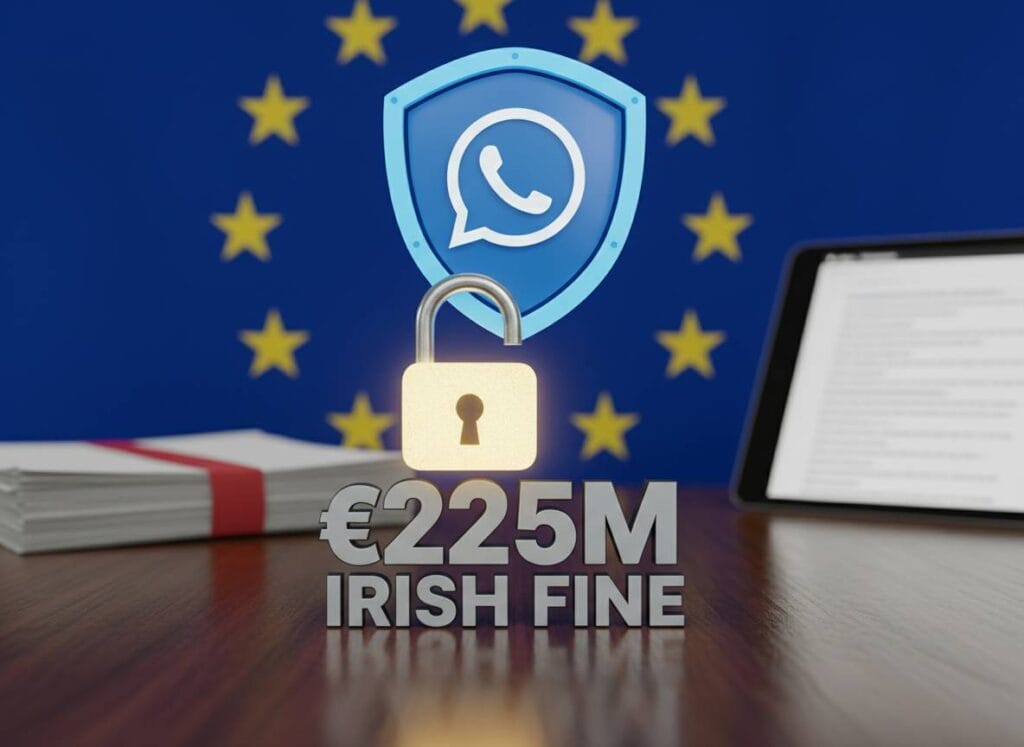 റെക്കോർഡ് തുകയായ €225M ഐറിഷ് പിഴ ചുമത്തിയതിനെ തുടർന്ന് WhatsApp യൂറോപ്പിൽ സ്വകാര്യതാ നയം പുതുക്കി.