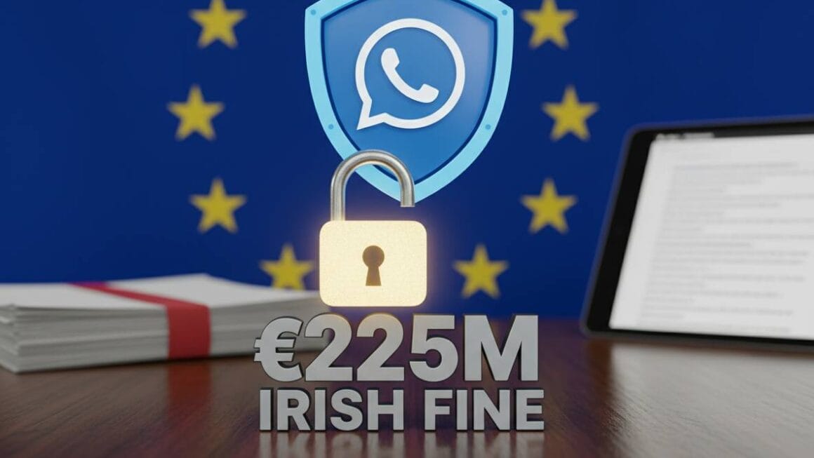 റെക്കോർഡ് തുകയായ €225M ഐറിഷ് പിഴ ചുമത്തിയതിനെ തുടർന്ന് WhatsApp യൂറോപ്പിൽ സ്വകാര്യതാ നയം പുതുക്കി.