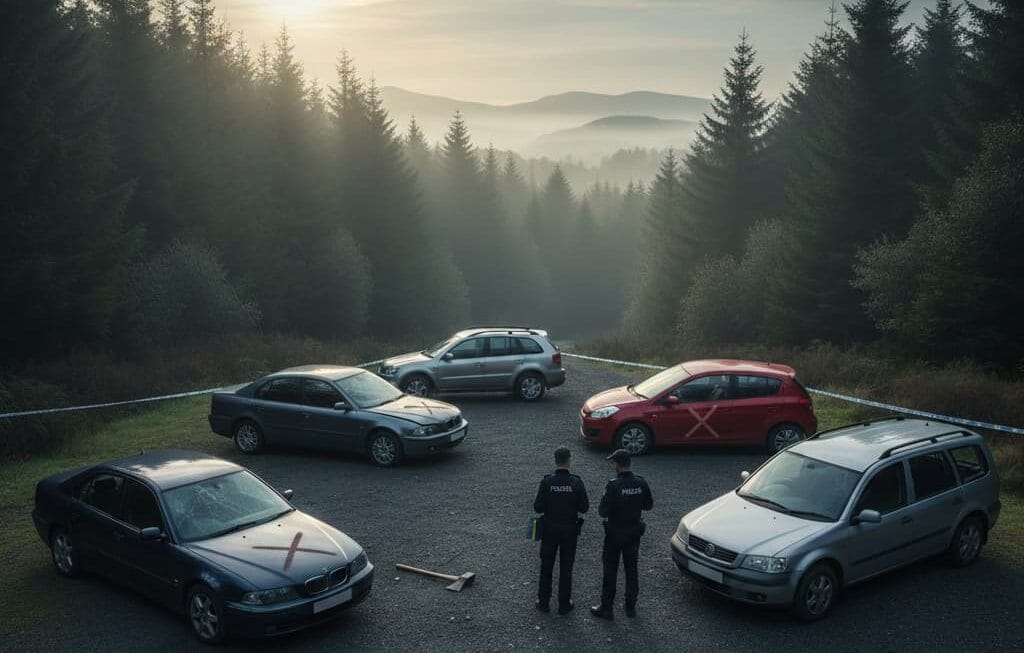 വെക്സ്ഫോർഡിൽ കോടാലി ഉപയോഗിച്ച് കാറുകൾ തകർത്തു; 50-കാരൻ പിടിയിൽ