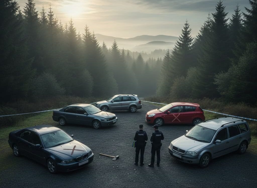 വെക്സ്ഫോർഡിൽ കോടാലി ഉപയോഗിച്ച് കാറുകൾ തകർത്തു; 50-കാരൻ പിടിയിൽ