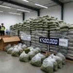 ഡബ്ലിനിൽ നടന്ന പ്രധാന Garda ഓപ്പറേഷനിൽ അഞ്ച് ലക്ഷം യൂറോയുടെ കഞ്ചാവ് പിടികൂടി.