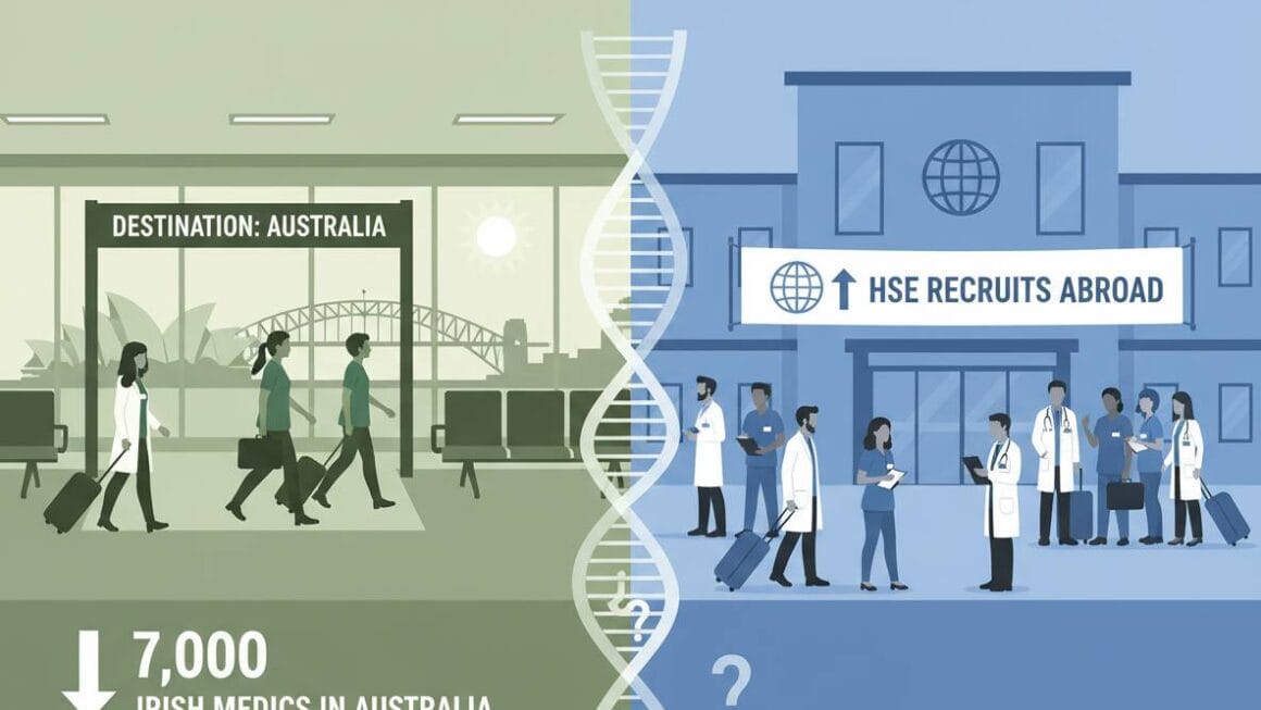 HSE വിദേശത്തുനിന്ന് ആളുകളെ നിയമിക്കുമ്പോൾ, 7,000 ഐറിഷ് ഡോക്ടർമാർ ഓസ്ട്രേലിയയിൽ