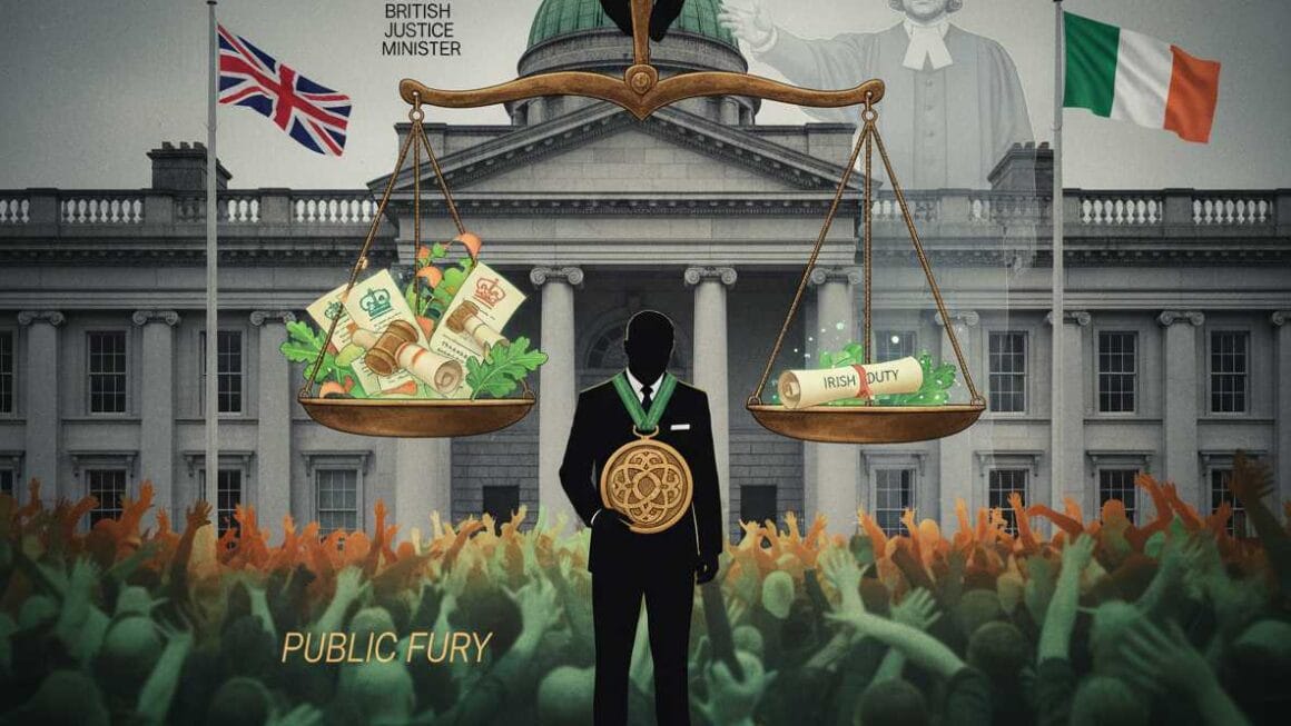 പിരിച്ചുവിട്ട ‘ഹീറോ’ ഐറിഷ് ബസ് ഡ്രൈവർക്ക് പൊതുജന രോഷത്തിനിടയിൽ ബ്രിട്ടീഷ് നീതിന്യായ മന്ത്രിയുടെ പ്രശംസ.